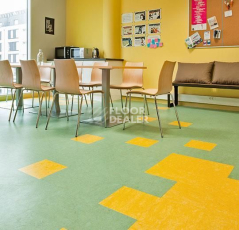 Forbo Marmoleum Modular t3251 lemon zest фото 2 | FLOORDEALER